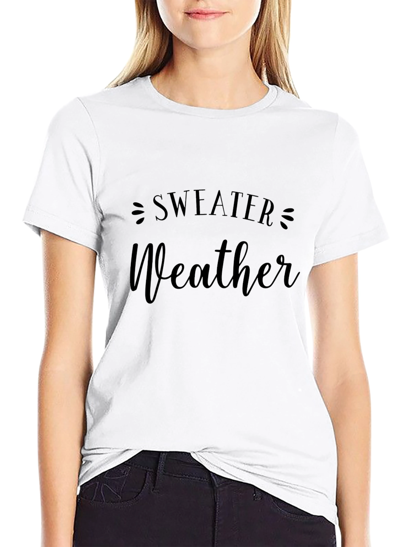 Sweater Weather Graphic T-Shirt