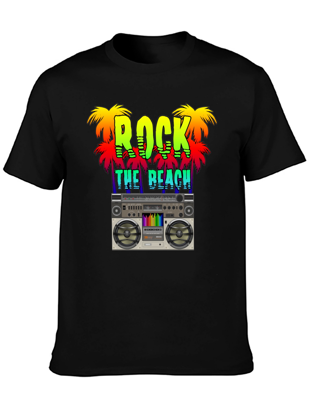 Rock the Beach Graphic T-Shirt