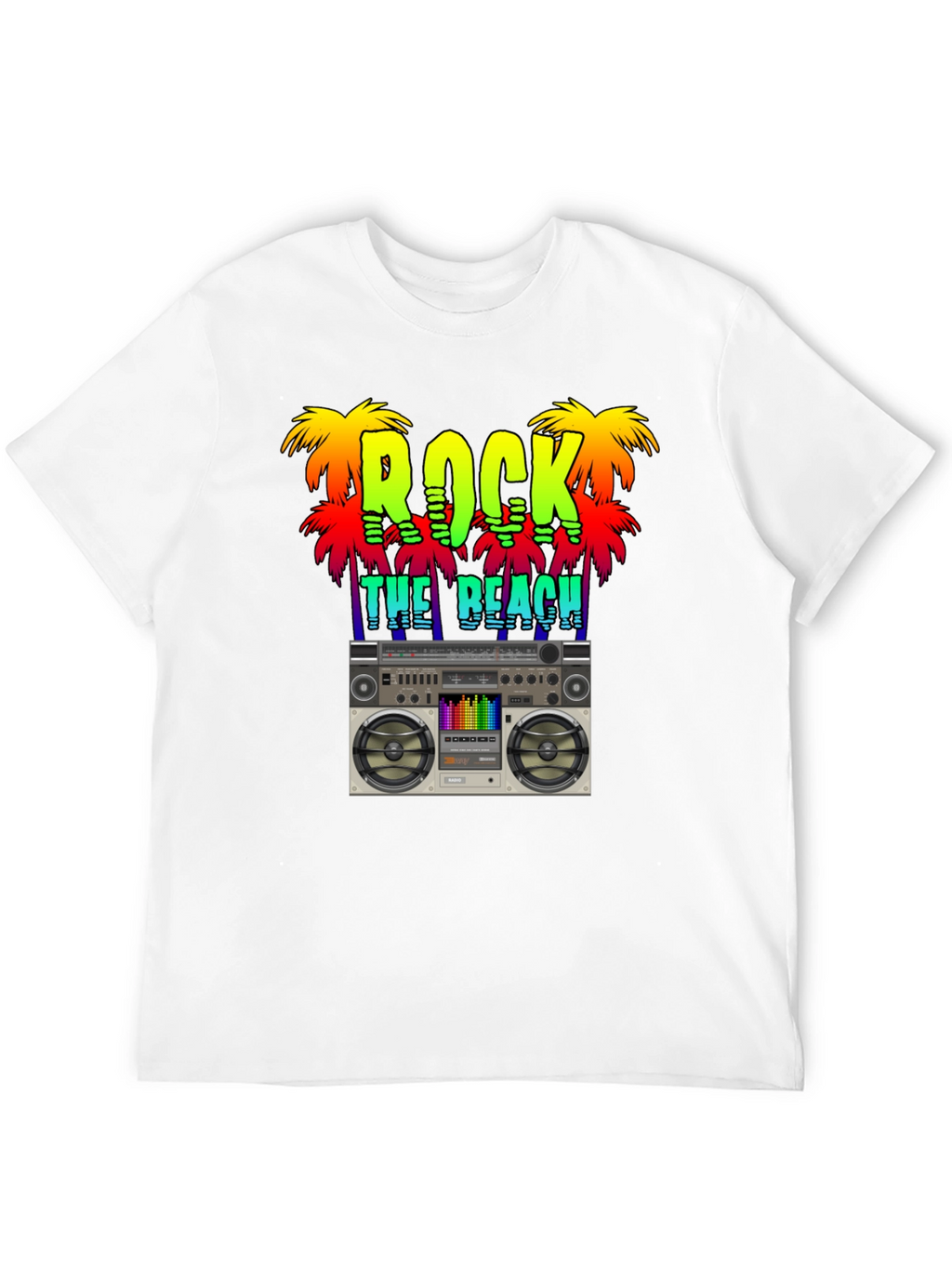 Rock the Beach Graphic T-Shirt