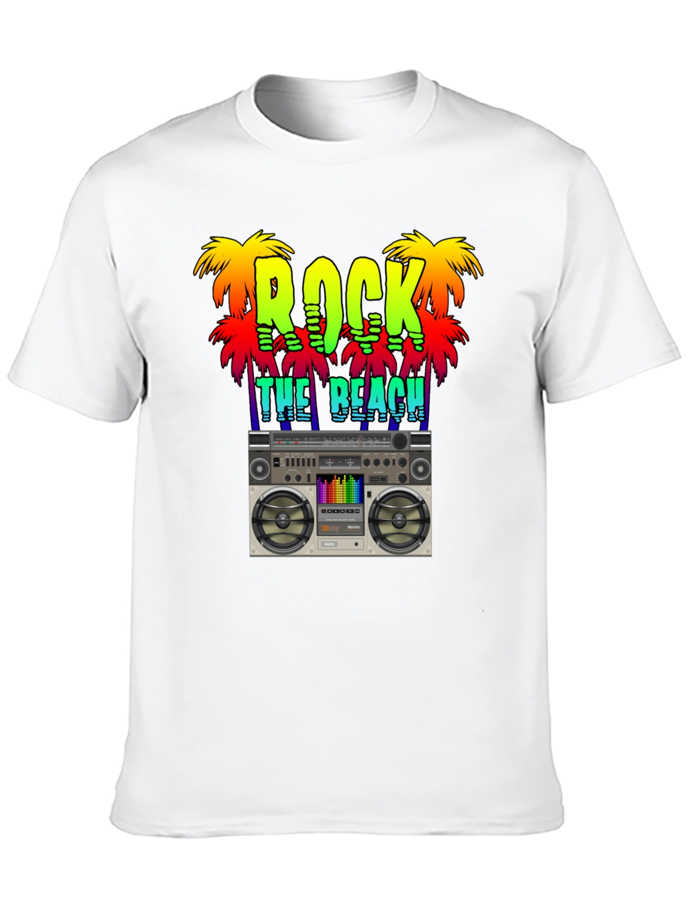 Rock the Beach Graphic T-Shirt