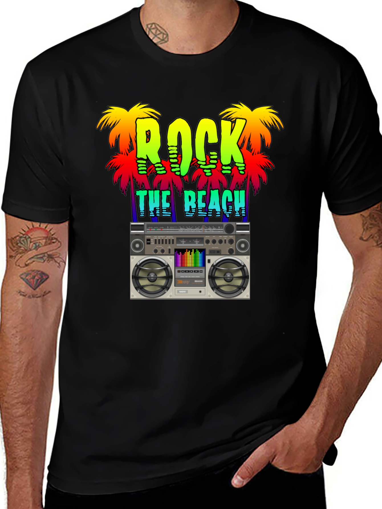 Rock the Beach Graphic T-Shirt
