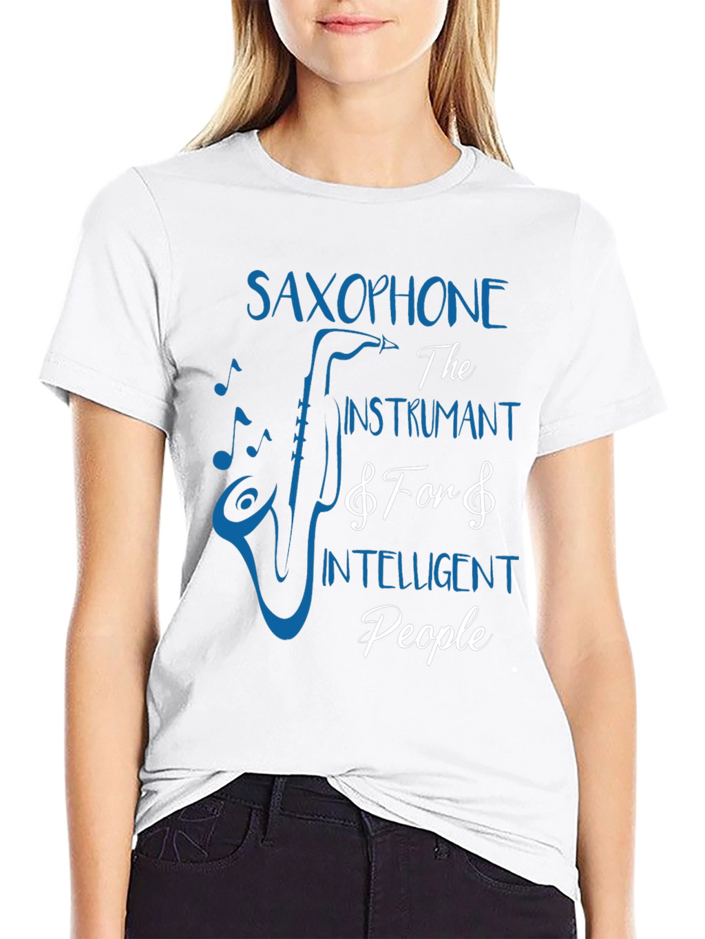 Saxophone Lover T-Shirt - Instrument for Intelligent People