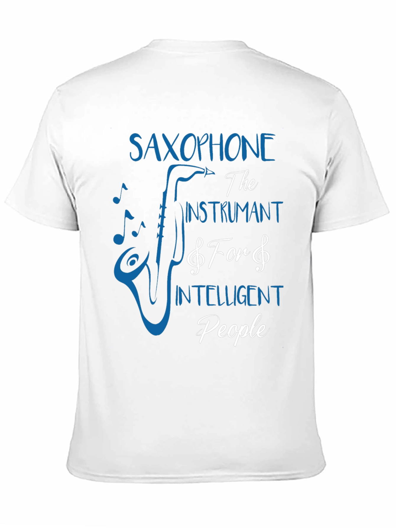 Saxophone Lover T-Shirt - Instrument for Intelligent People