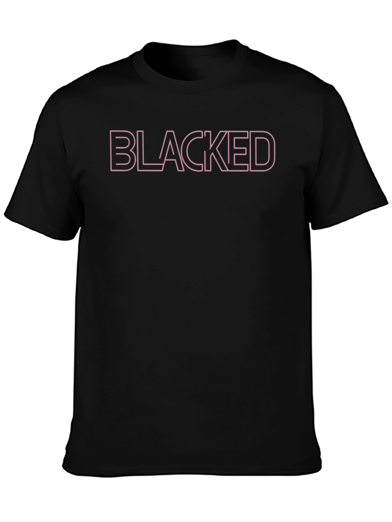 Black BLACKED Graphic T-Shirt
