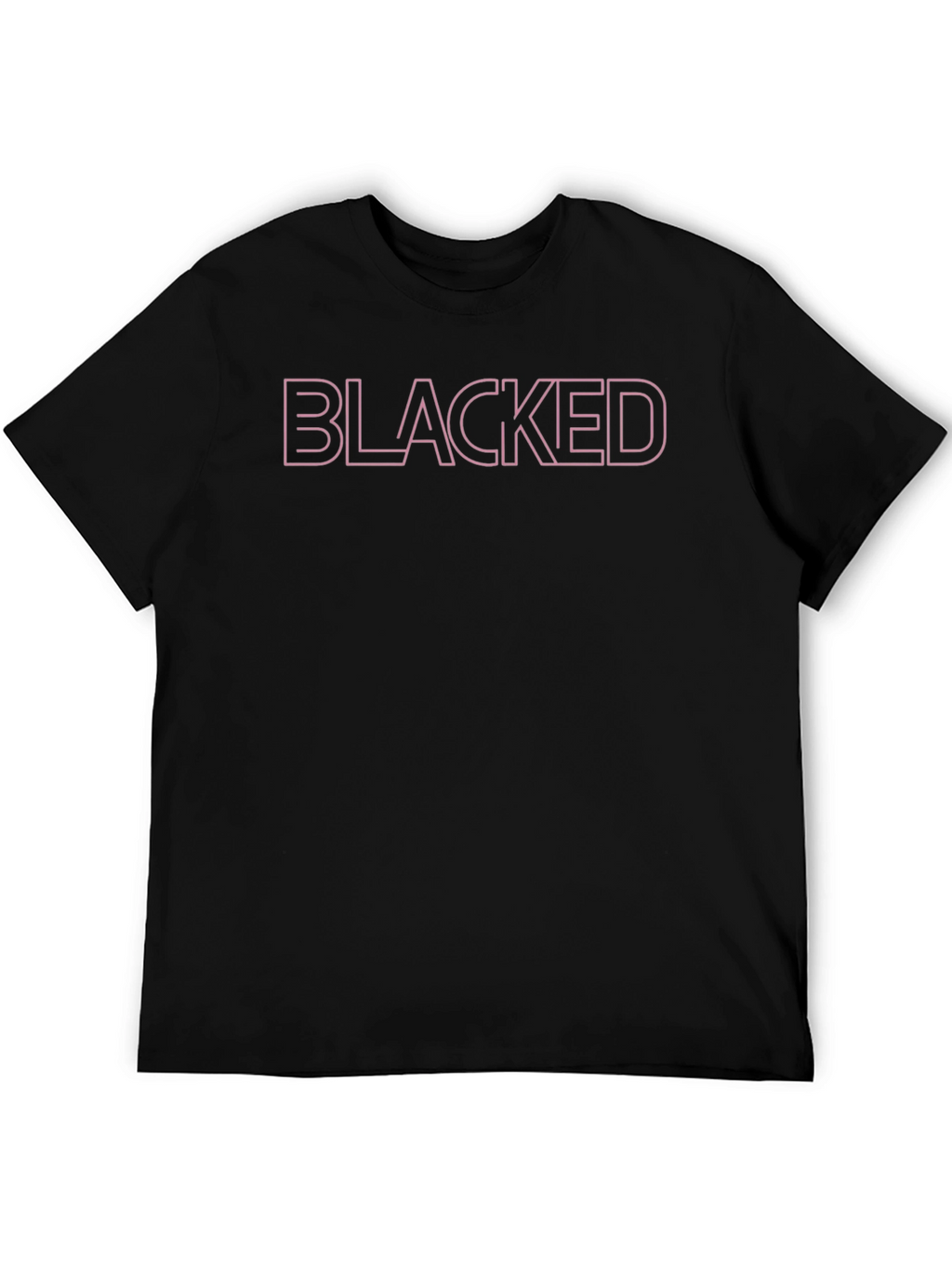 Black BLACKED Graphic T-Shirt