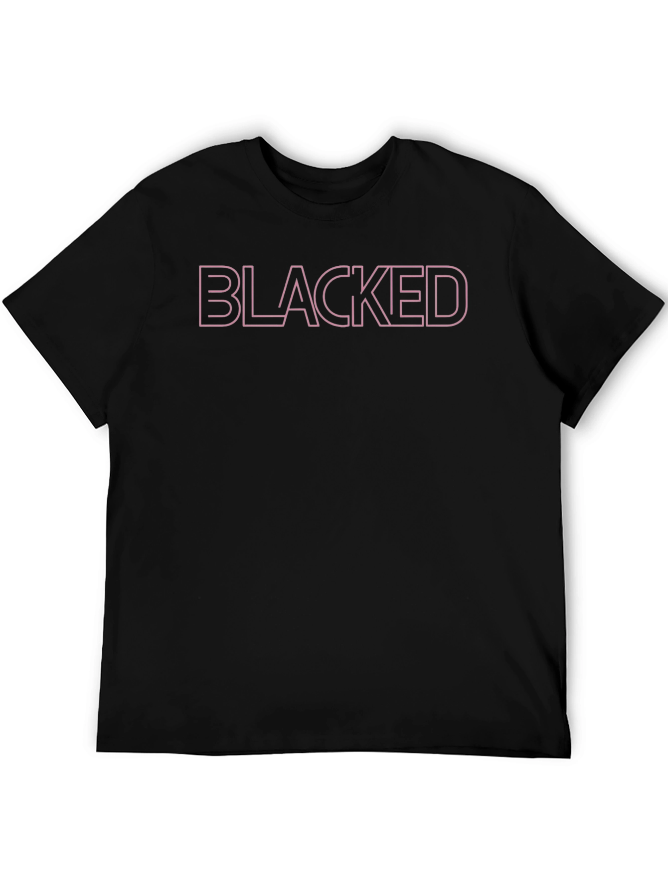 Black BLACKED Graphic T-Shirt