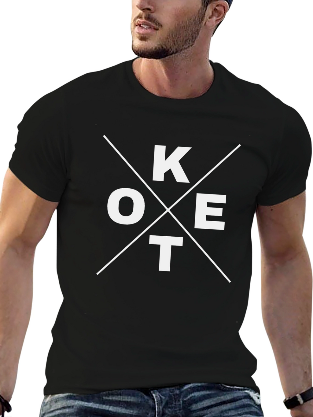 Keto Diet Cross T-Shirt - Unisex Tee