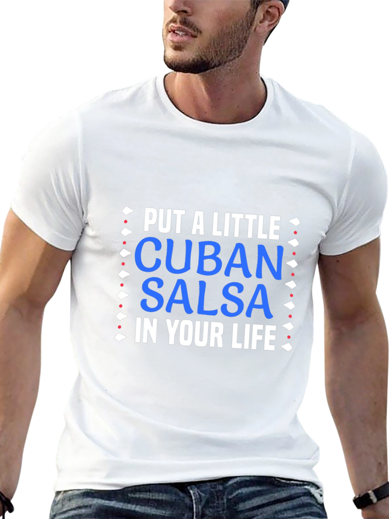 Cuban Salsa Graphic Tee - Dance Lover Shirt