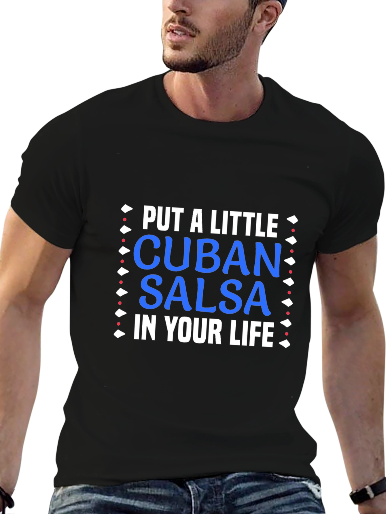 Cuban Salsa Graphic Tee - Dance Lover Shirt