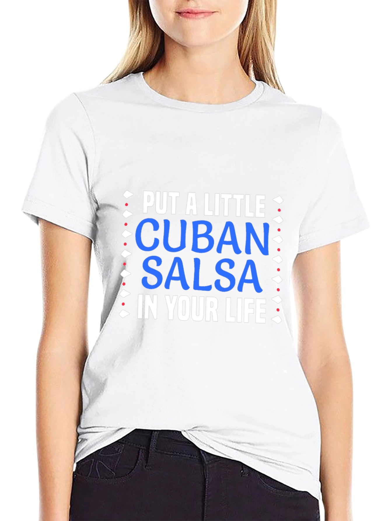Cuban Salsa Graphic Tee - Dance Lover Shirt