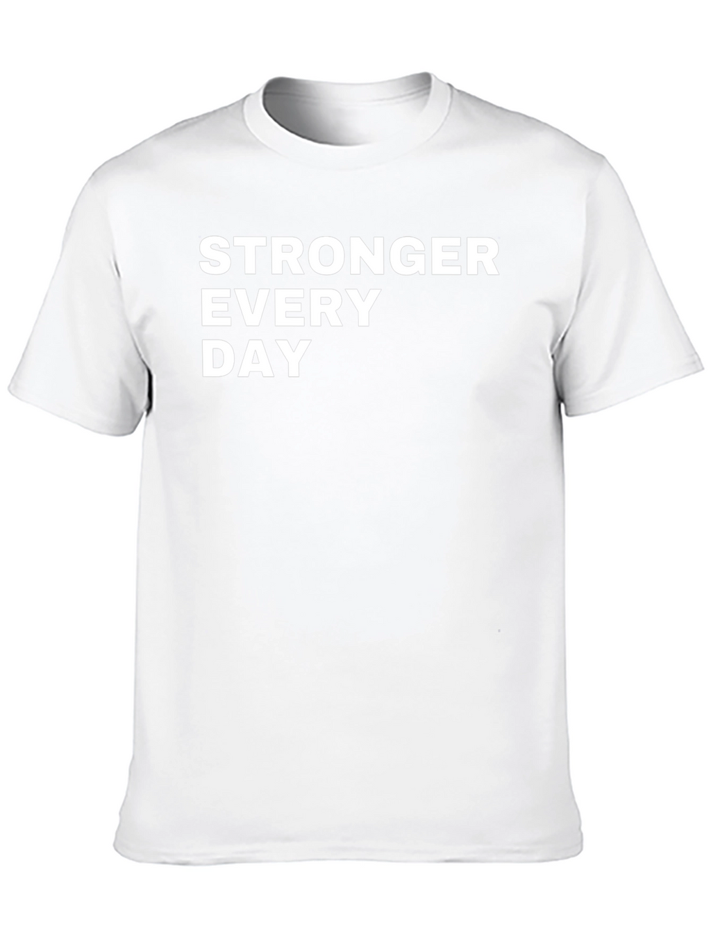 Stronger Every Day Graphic Tee - Black