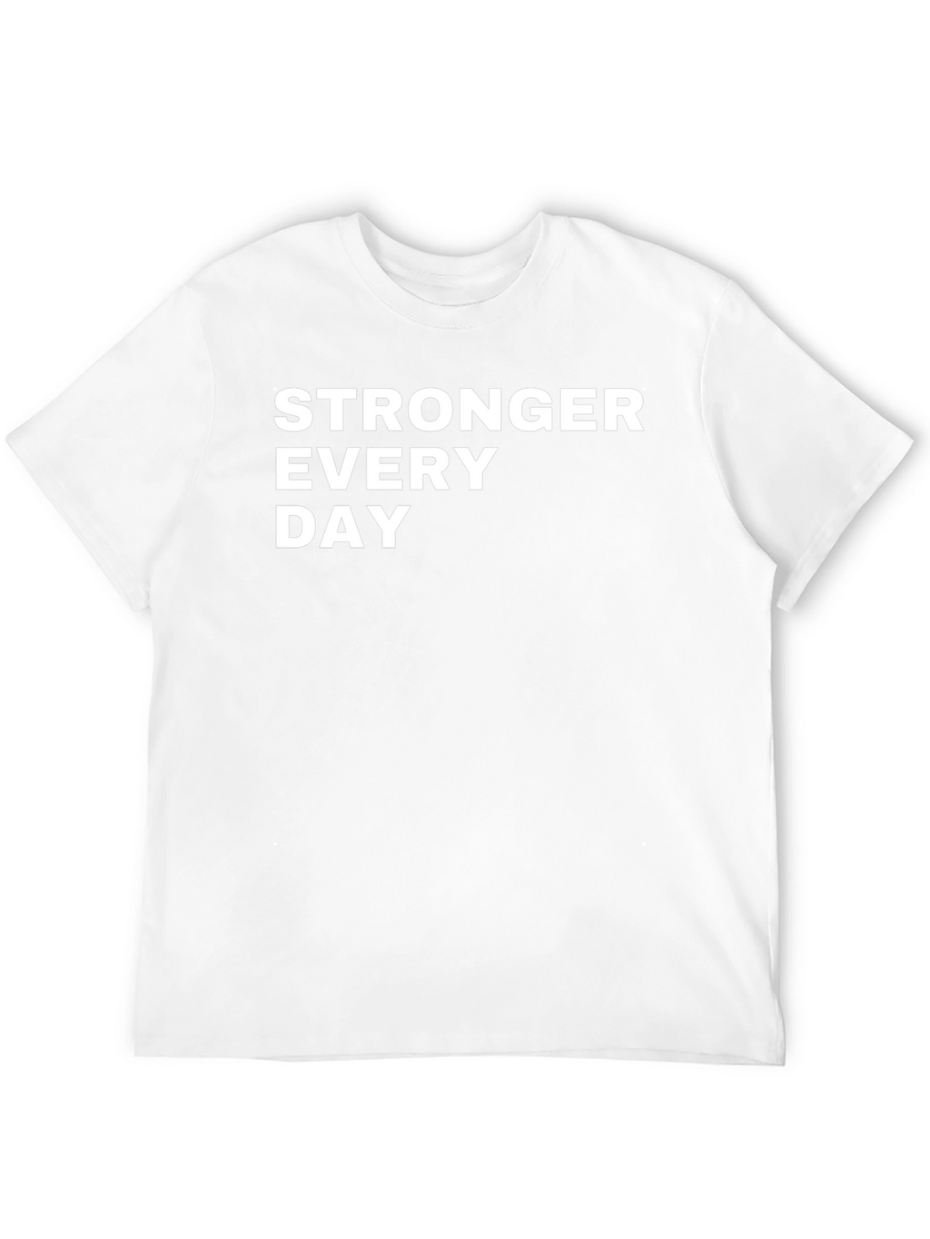 Stronger Every Day Graphic Tee - Black