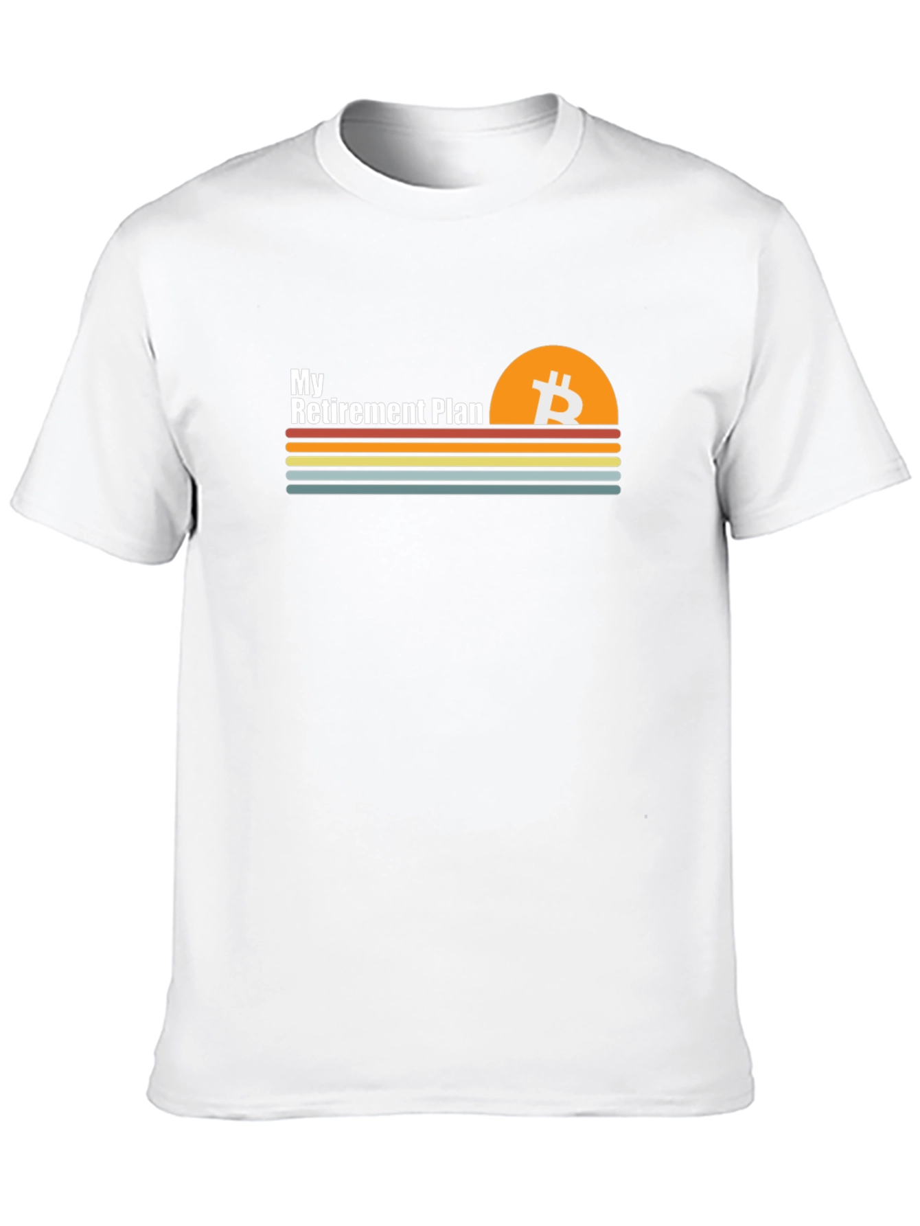 Bitcoin Retirement Plan Graphic T-Shirt
