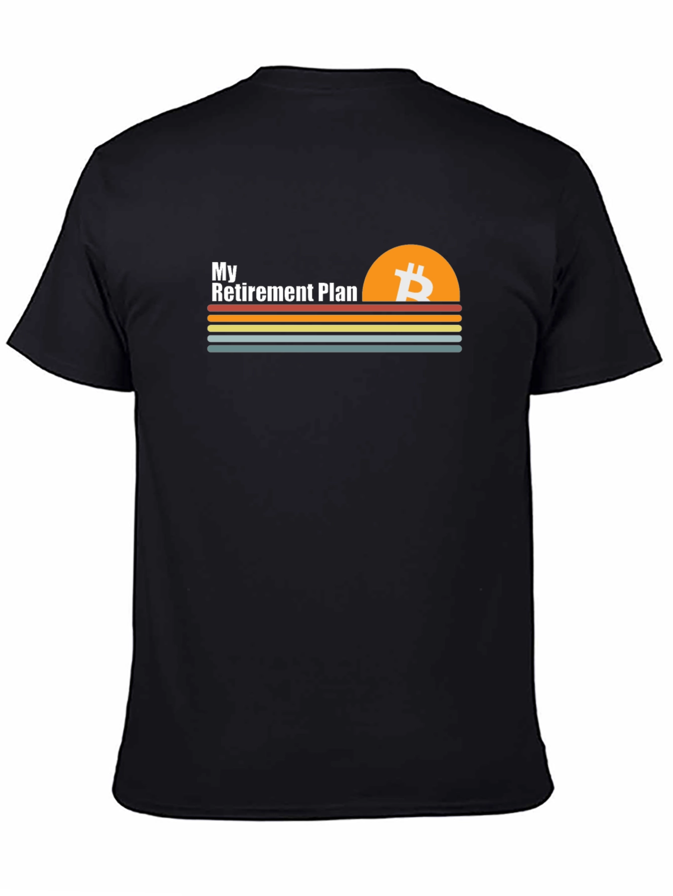 Bitcoin Retirement Plan Graphic T-Shirt