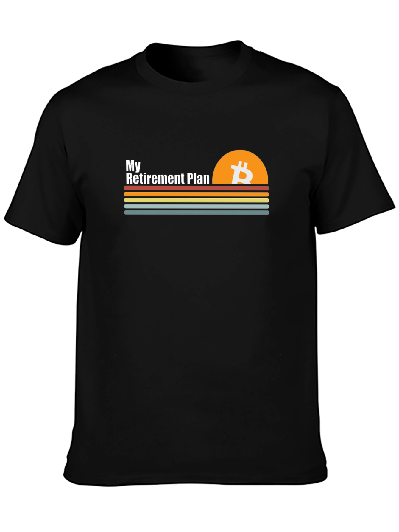 Bitcoin Retirement Plan Graphic T-Shirt