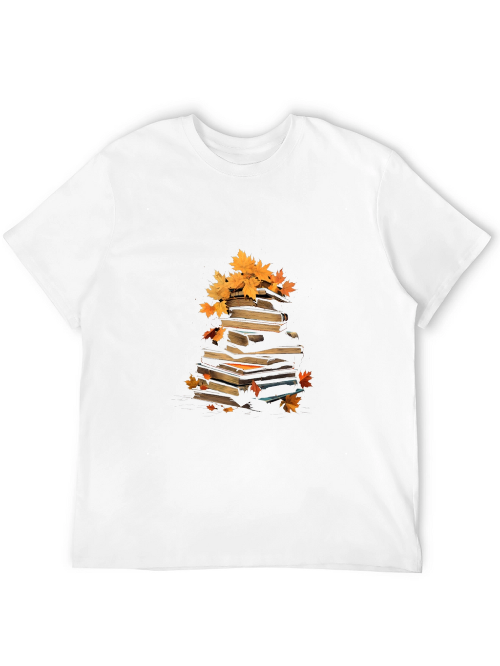 Autumn Books T-Shirt - Fall Reading Vibes