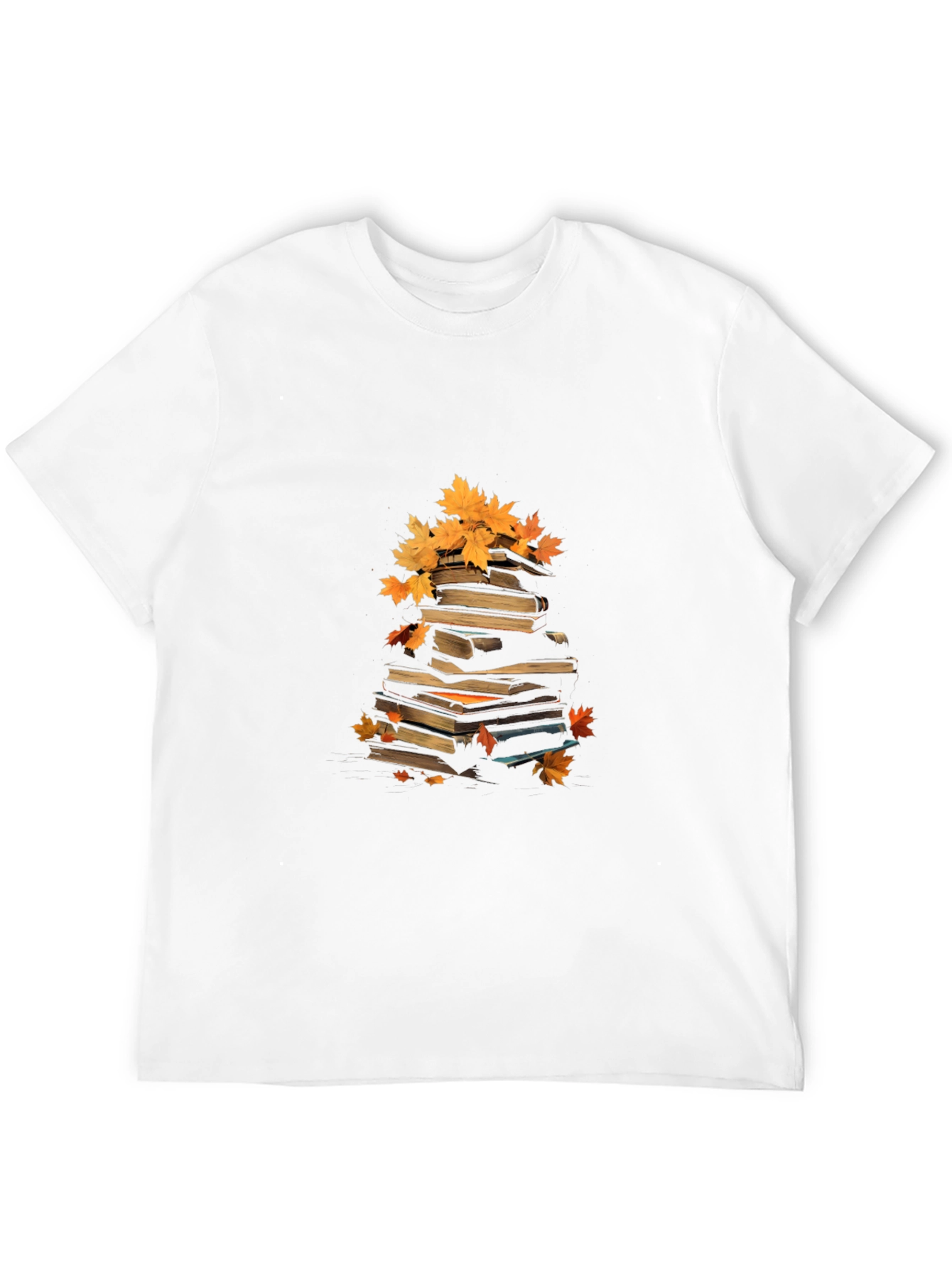 Autumn Books T-Shirt - Fall Reading Vibes