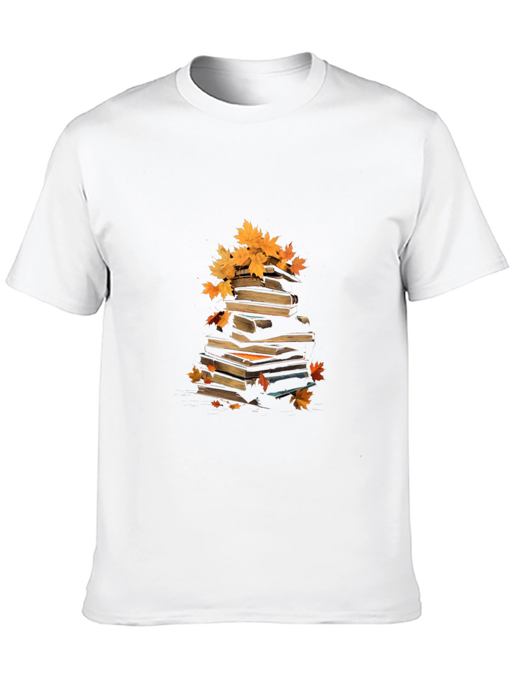 Autumn Books T-Shirt - Fall Reading Vibes