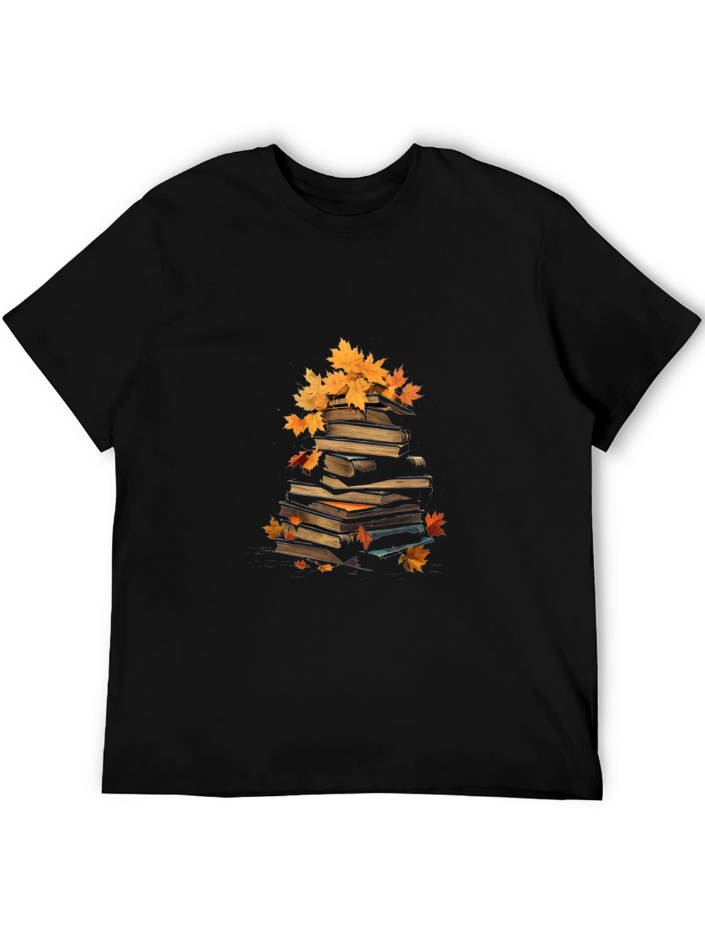 Autumn Books T-Shirt - Fall Reading Vibes