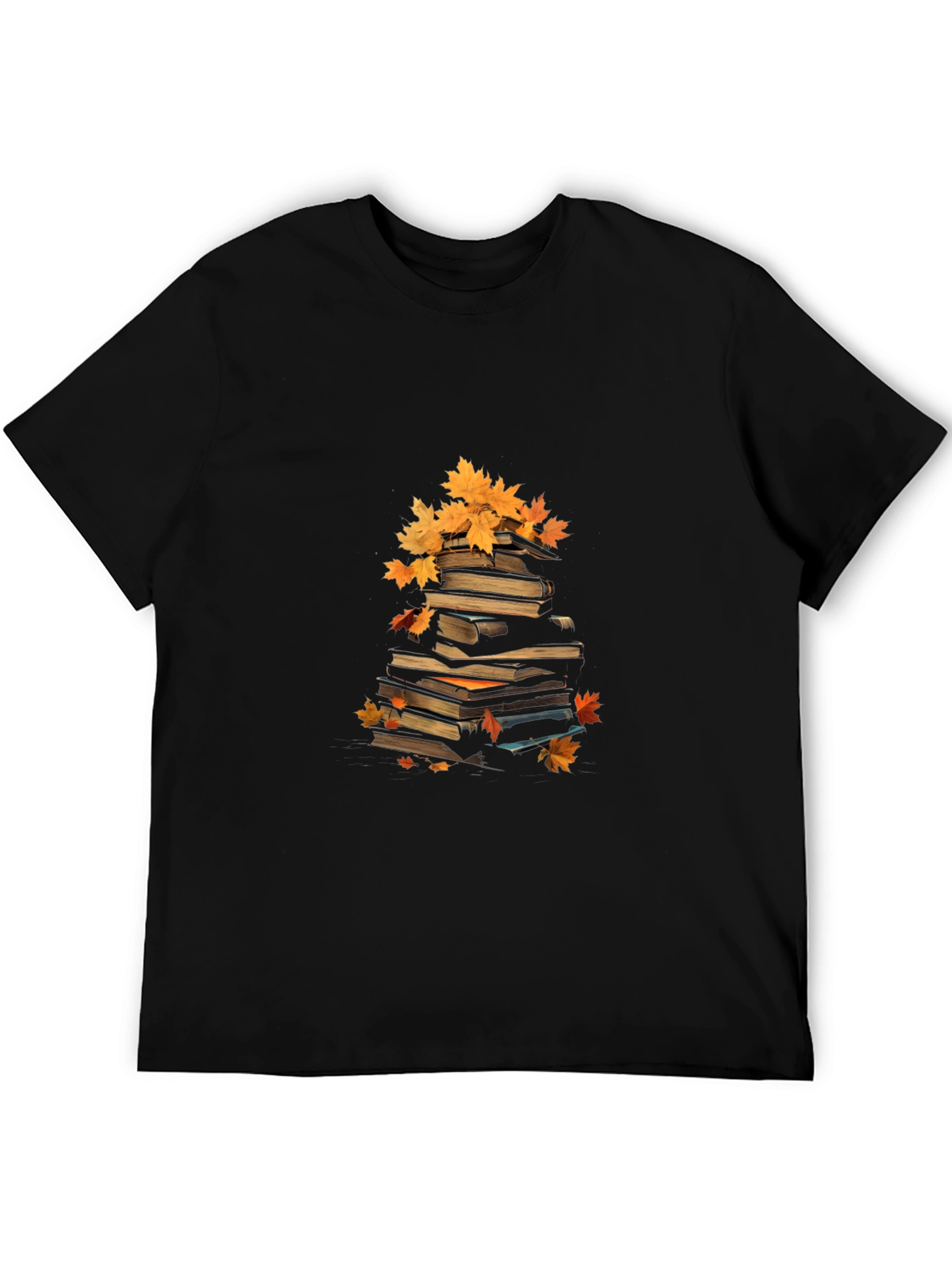 Autumn Books T-Shirt - Fall Reading Vibes