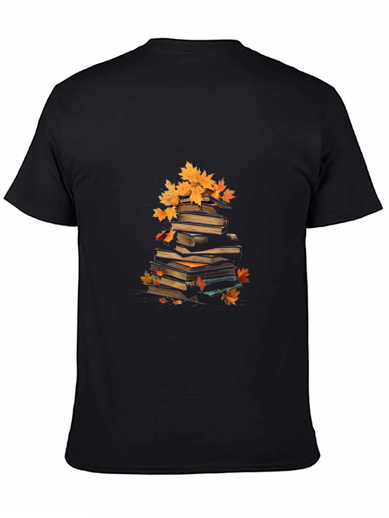 Autumn Books T-Shirt - Fall Reading Vibes