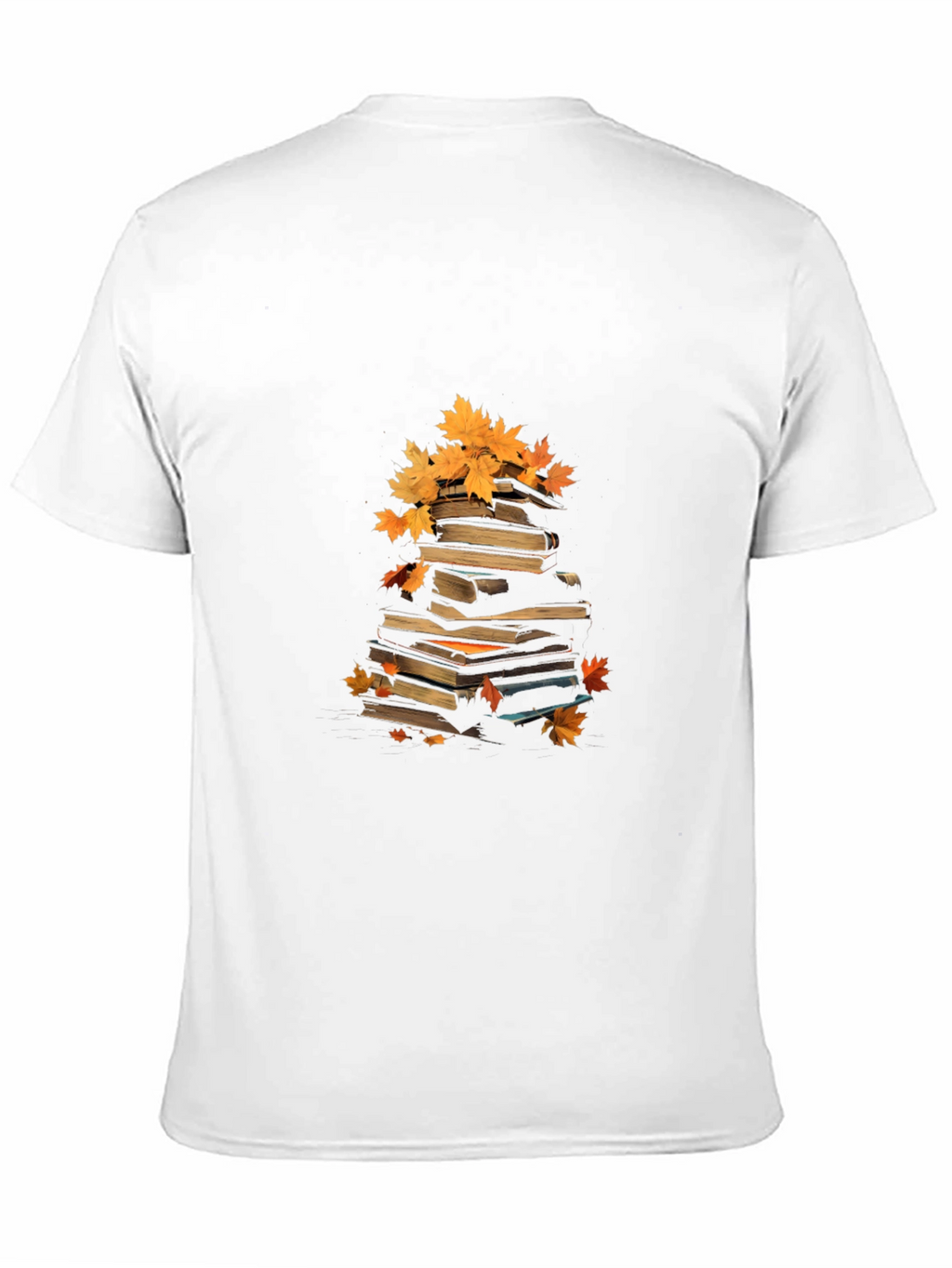 Autumn Books T-Shirt - Fall Reading Vibes