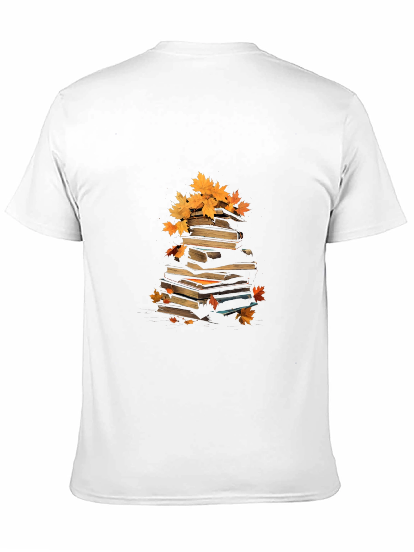 Autumn Books T-Shirt - Fall Reading Vibes