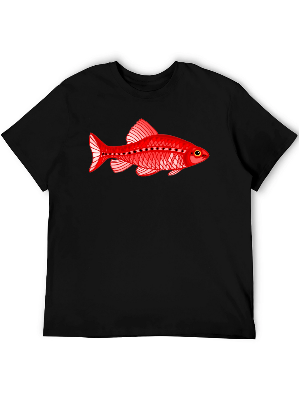Red Fish Graphic T-Shirt