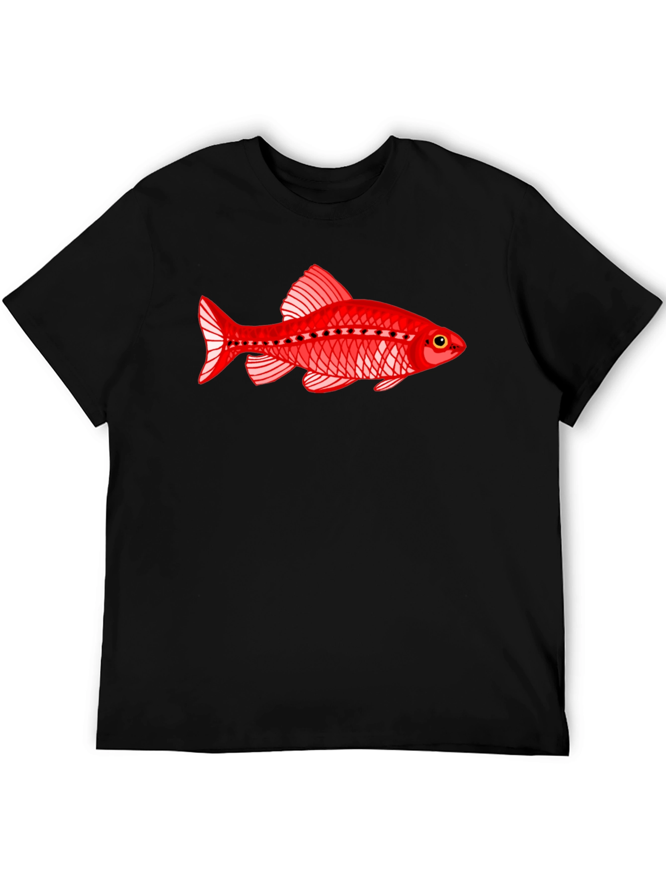 Red Fish Graphic T-Shirt