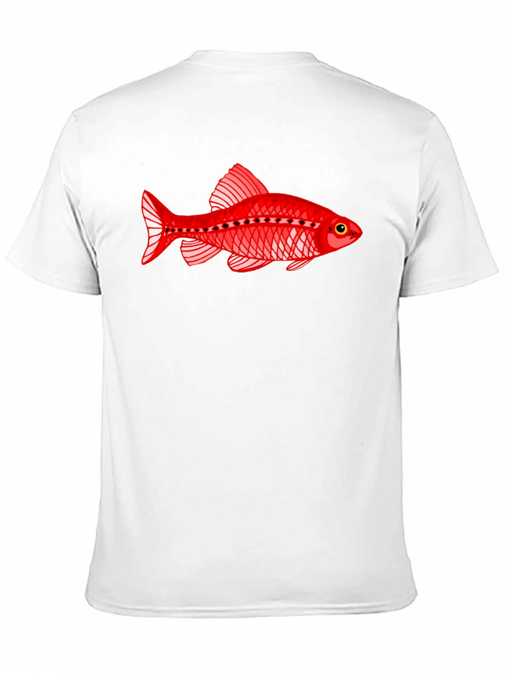 Red Fish Graphic T-Shirt