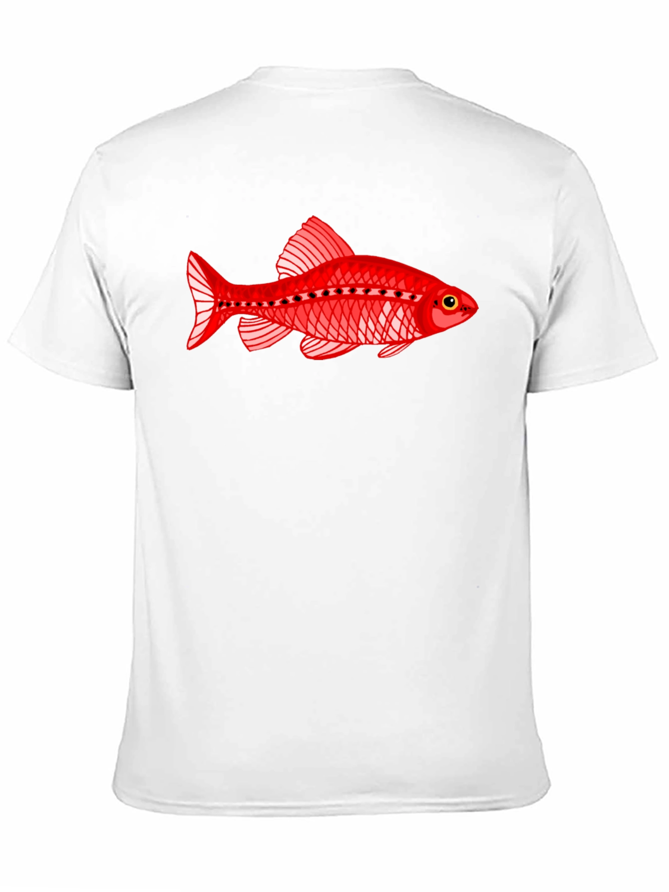 Red Fish Graphic T-Shirt