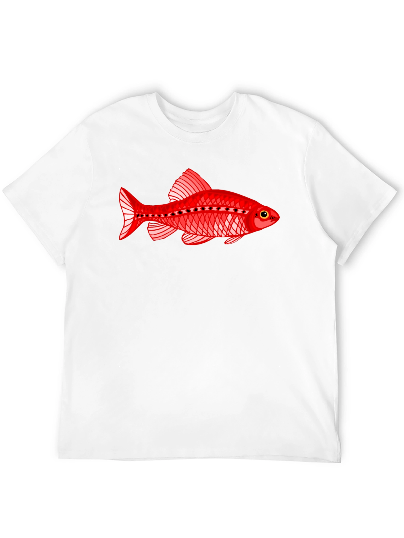 Red Fish Graphic T-Shirt