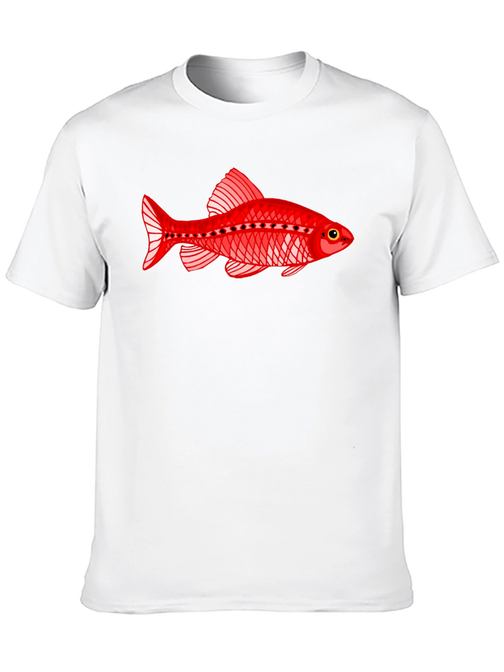 Red Fish Graphic T-Shirt