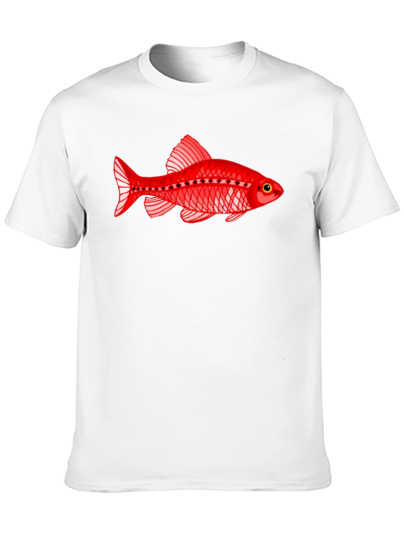 Red Fish Graphic T-Shirt