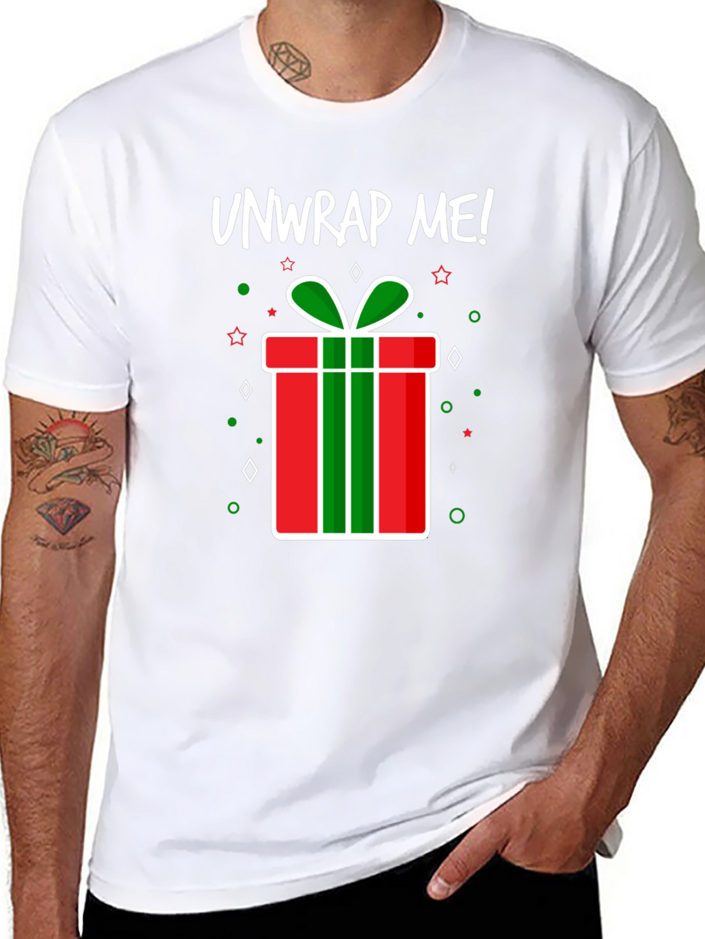 Unwrap Me! Christmas Holiday T-Shirt