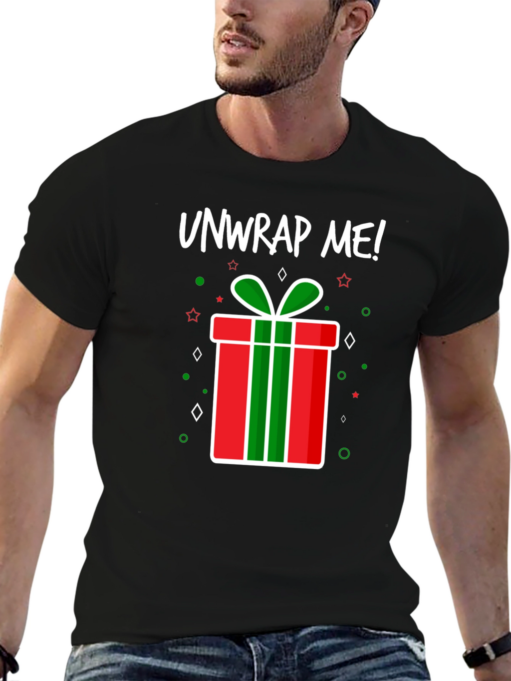 Unwrap Me! Christmas Holiday T-Shirt