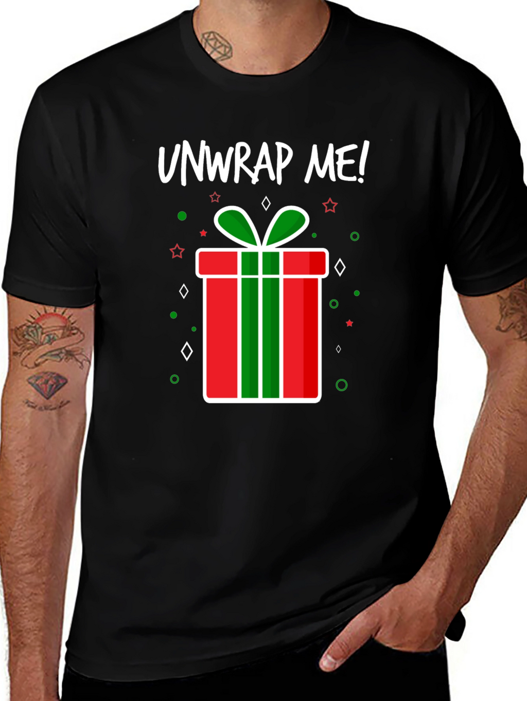Unwrap Me! Christmas Holiday T-Shirt