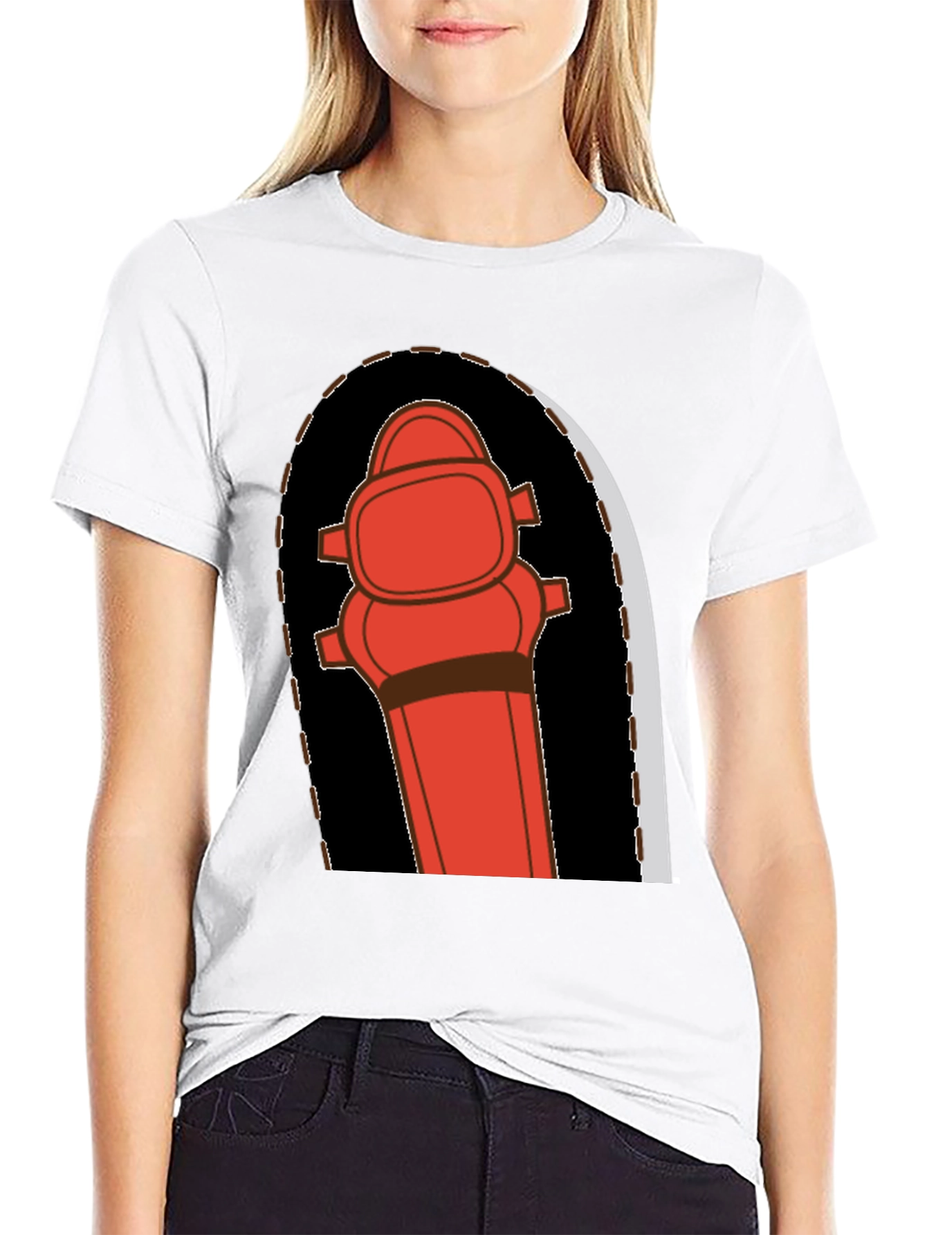 Fire Hydrant Graphic Tee - Bold Novelty Design