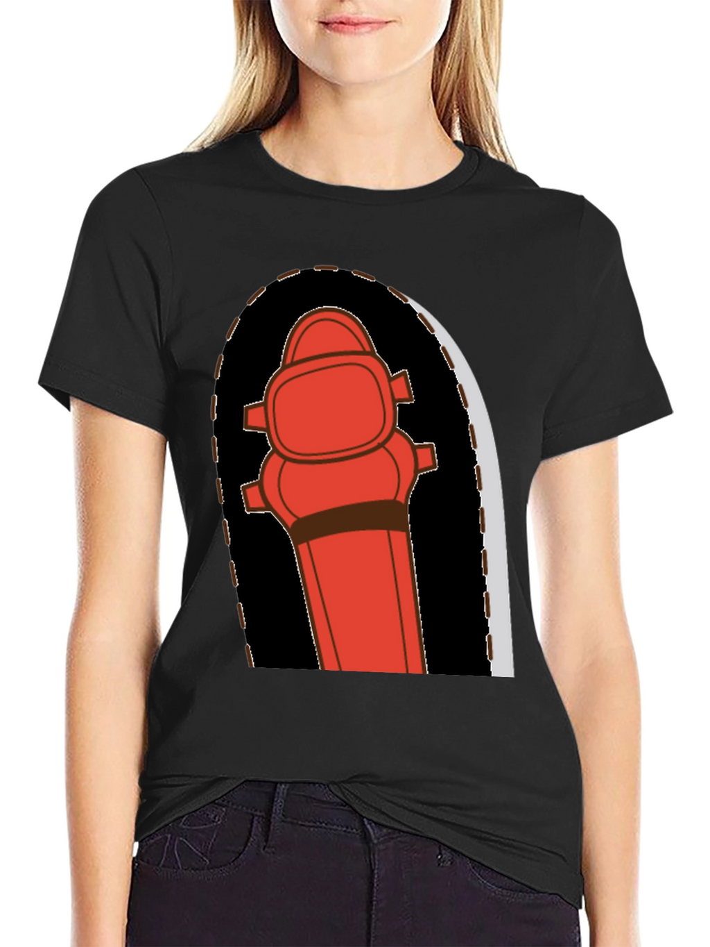 Fire Hydrant Graphic Tee - Bold Novelty Design