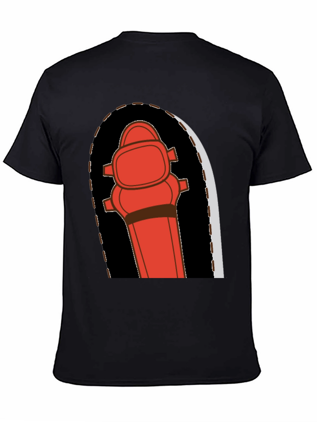 Fire Hydrant Graphic Tee - Bold Novelty Design