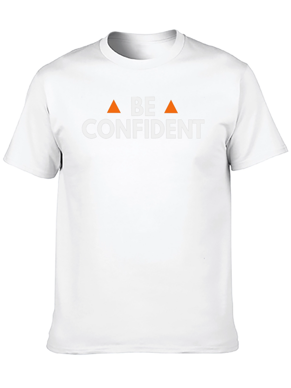 Be Confident Black Graphic Tee