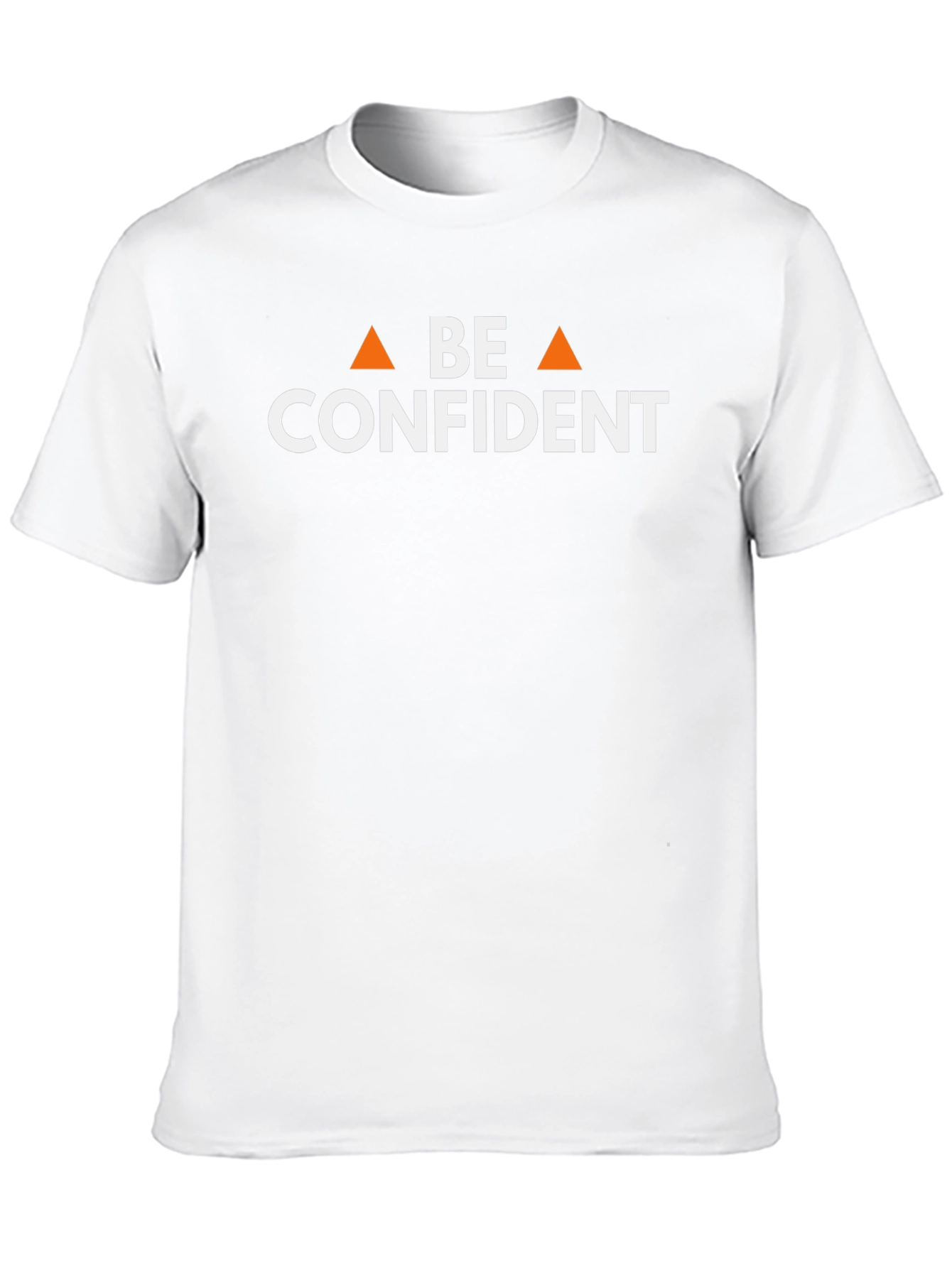 Be Confident Black Graphic Tee