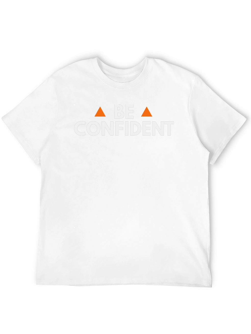Be Confident Black Graphic Tee