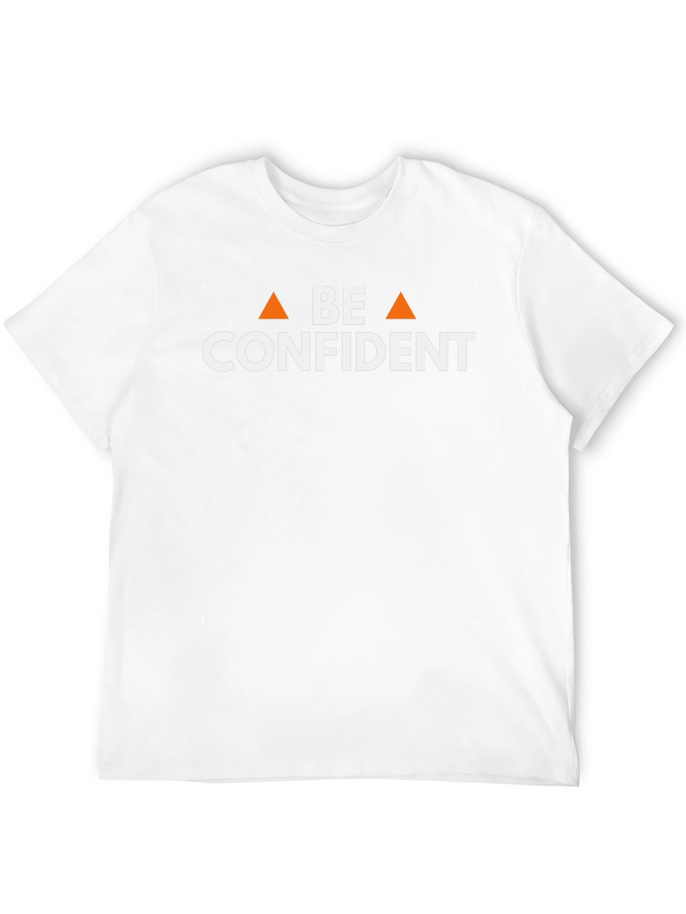 Be Confident Black Graphic Tee