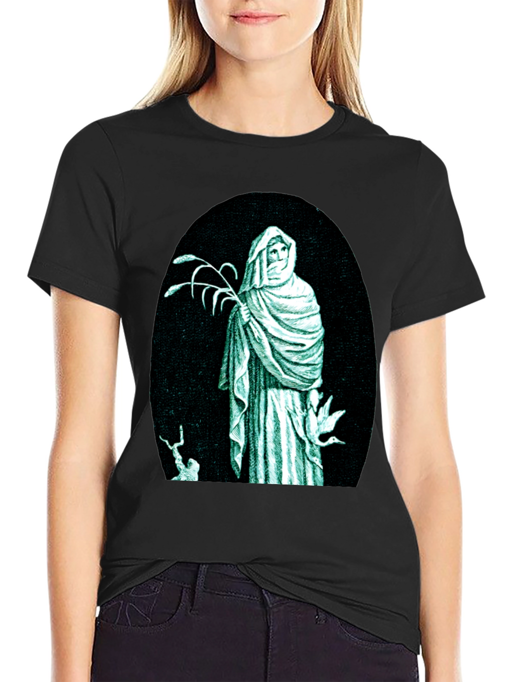 Mystic Figure Graphic T-Shirt