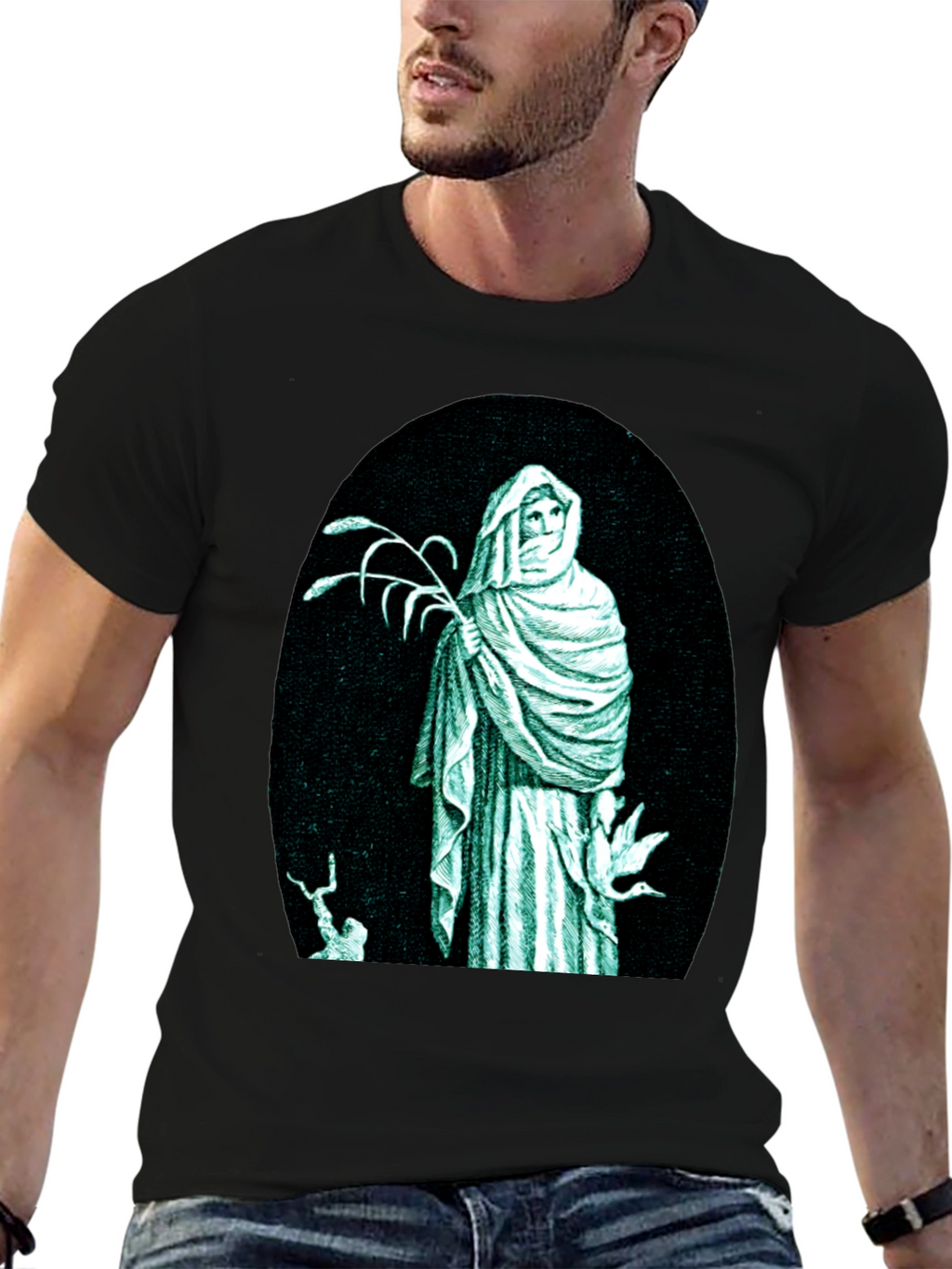 Mystic Figure Graphic T-Shirt