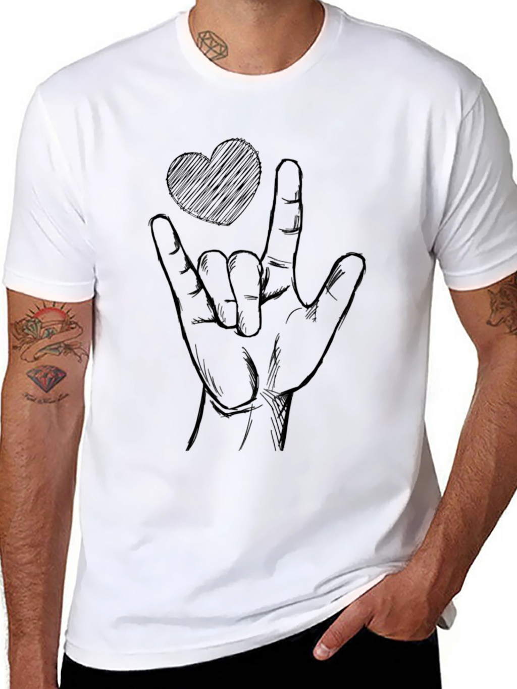 ASL I Love You T-Shirt - Stylish Graphic Tee