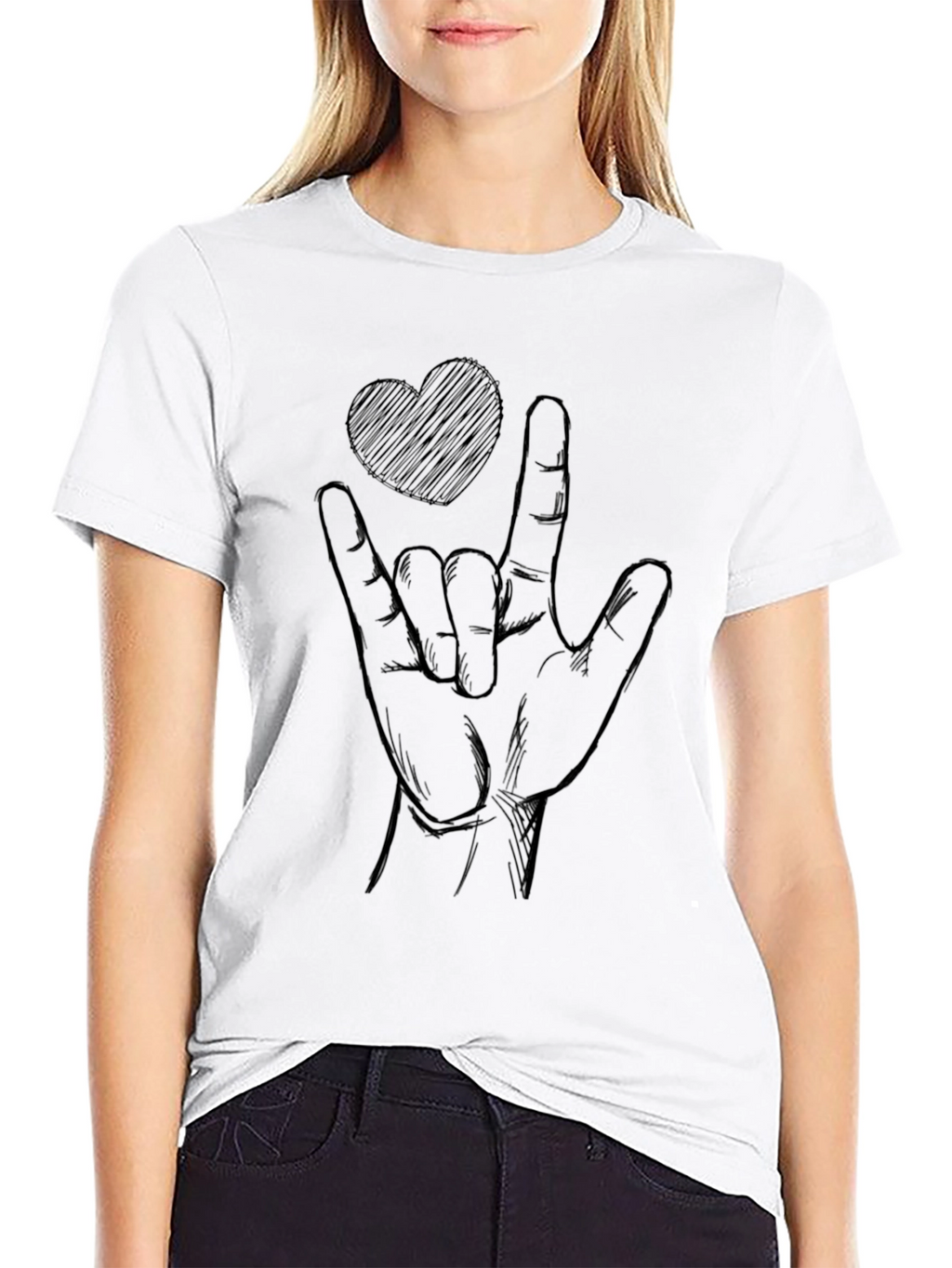 ASL I Love You T-Shirt - Stylish Graphic Tee