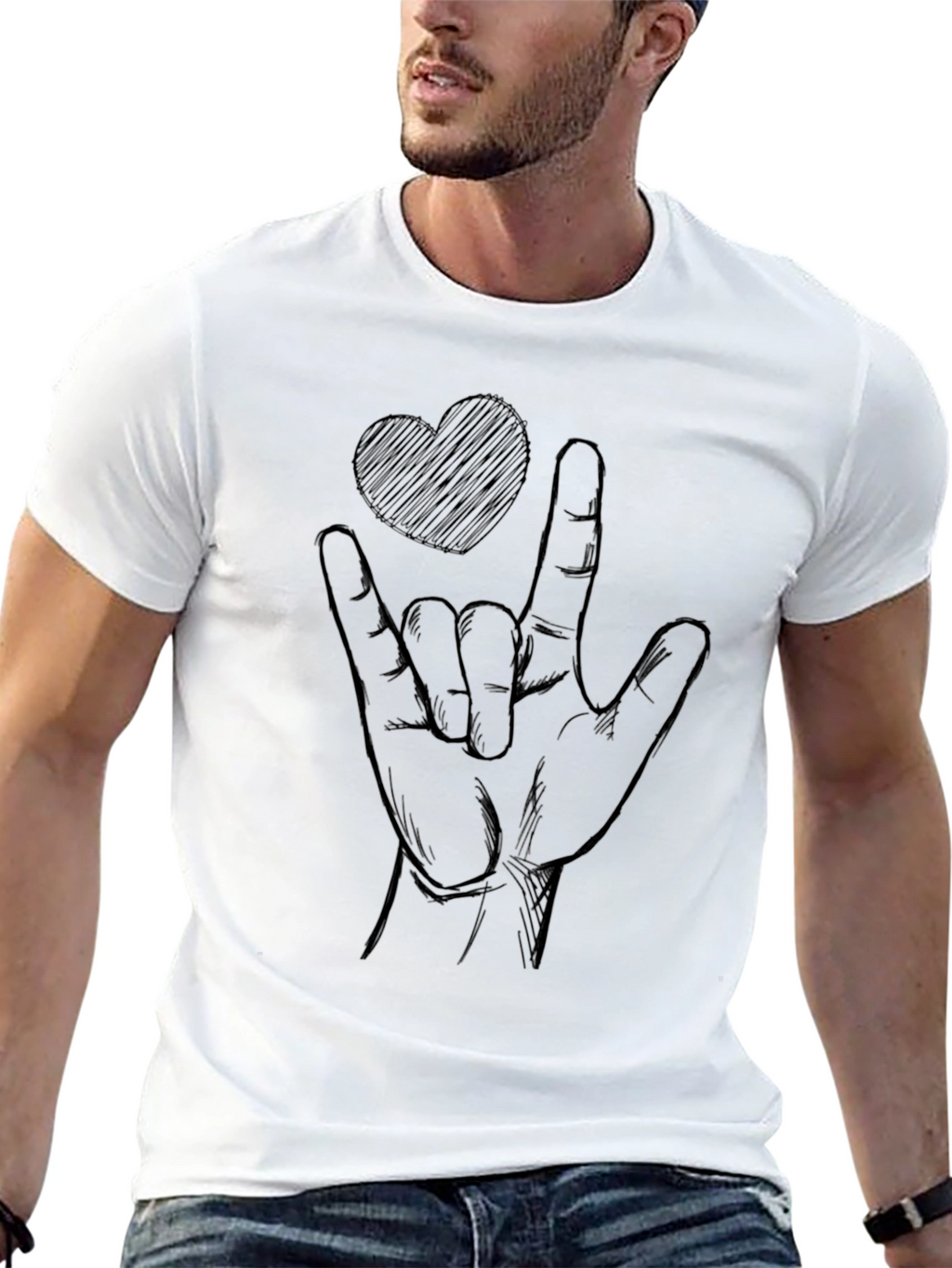 ASL I Love You T-Shirt - Stylish Graphic Tee