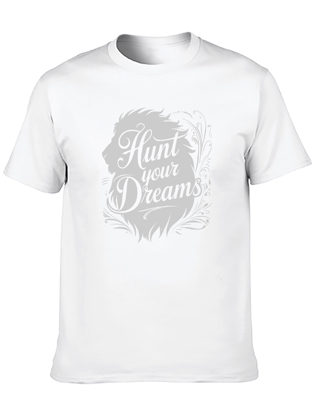 Hunt Your Dreams Lion Graphic T-Shirt